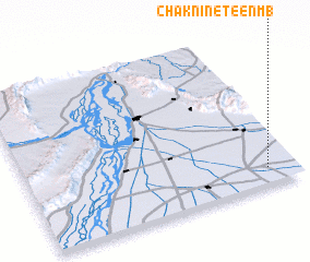 3d view of Chak Nineteen MB