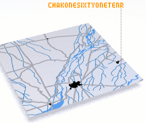 3d view of Chak One Sixty-one-Ten R