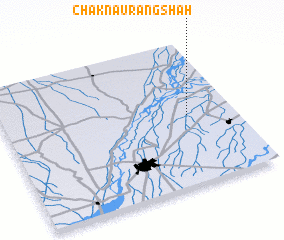 3d view of Chak Naurang Shāh