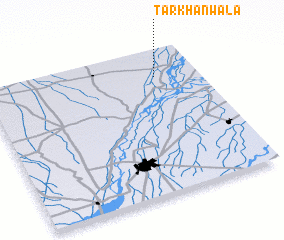 3d view of Tarkhānwāla