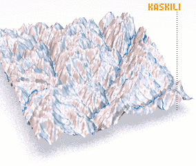 3d view of Kas Kili