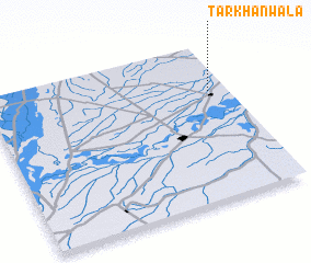 3d view of Tarkhānwāla