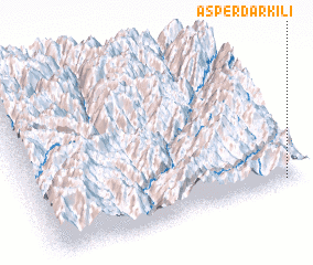 3d view of Asperdar Kili