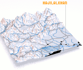 3d view of Haji Lāl Khān