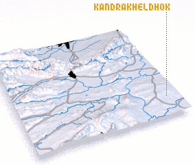 3d view of Kandra Khel Dhok