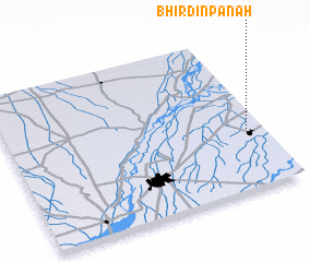 3d view of Bhir Dīnpanāh