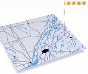 3d view of Chāh Nawān