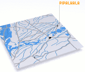 3d view of Pipalwāla