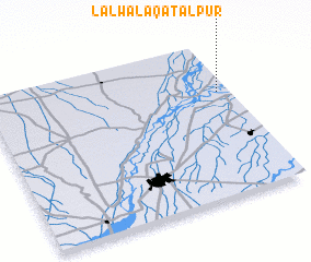 3d view of Lālwāla Qatālpur