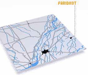 3d view of Farīdkot