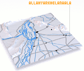 3d view of Allahyār Khelānwāla