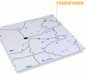 3d view of Fedoseyevka
