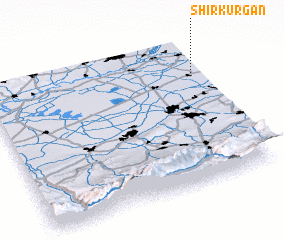 3d view of Shir-Kurgan