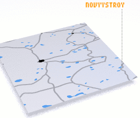 3d view of Novyy Stroy