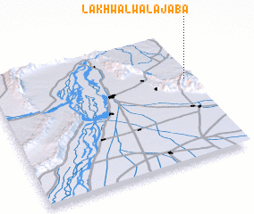 3d view of Lakhwālwāla Jāba