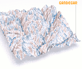 3d view of Gande Gar