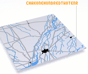 3d view of Chak One Hundred Two-Ten R