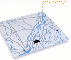 3d view of Garh Mahārāja