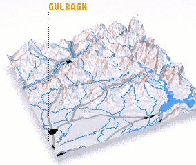 3d view of Gulbāgh