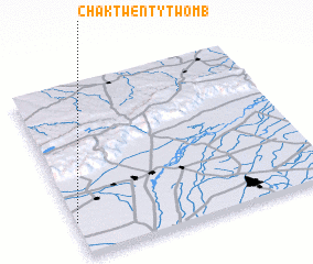 3d view of Chak Twenty-two MB