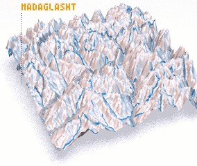 3d view of Madaglasht