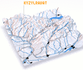 3d view of Kyzylravat