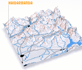 3d view of Haidar Bānda