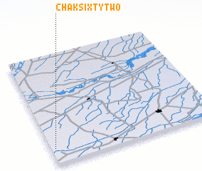 3d view of Chak Sixty-two