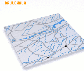 3d view of Daulewāla