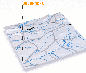 3d view of Dhok Amrāl