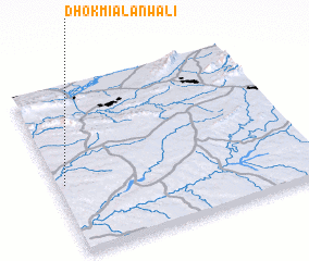 3d view of Dhok Mialanwali