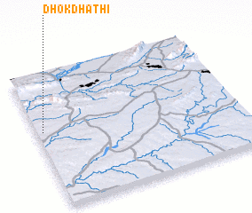 3d view of Dhok Dhathi