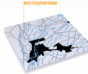 3d view of Basti Zafar Shāh