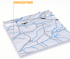 3d view of Dhok Gathar