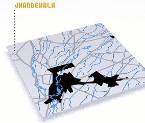 3d view of Jhandewāla