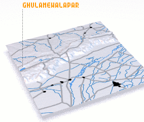 3d view of Ghulāmewāla Par