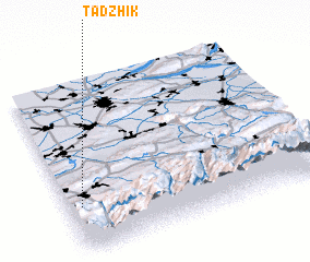 3d view of Tadzhik