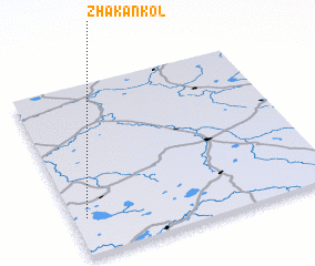 3d view of Zhakankolʼ