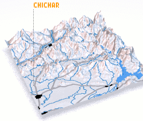 3d view of Chichār