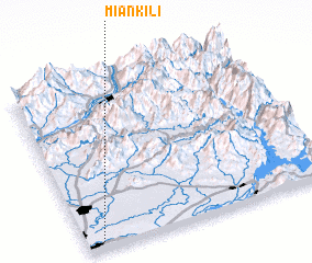 3d view of Miān Kili