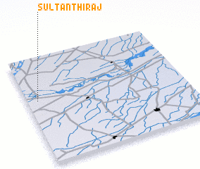 3d view of Sultān Thirāj