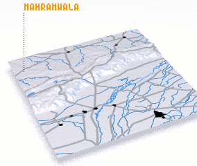 3d view of Mahramwāla