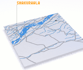 3d view of Shakūrwāla