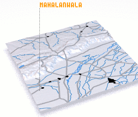 3d view of Māhalānwāla