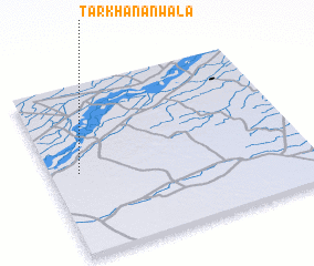 3d view of Tarkhānānwāla