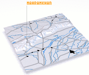 3d view of Mahram Khān