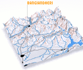 3d view of Bangiān Dheri