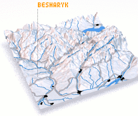 3d view of Besh-Aryk