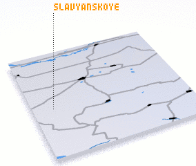 3d view of Slavyanskoye