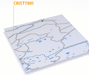 3d view of Chistyaki